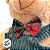 Urso de Pelúcia Bege - Roupa Verde e Laço - 25cm - 1 unidade - Cromus - Rizzo - Imagem 3