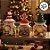 Pote Decorativo de Vidro de Natal - Noel - 18,7cm  - 1 unidade - Cromus - Rizzo - Imagem 4