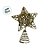 Topo Estrela Para Árvore de Natal - Dourado - 17x14cm - RZO02034  - 1 unidade - Rizzo - Imagem 2
