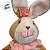 Enfeite Decorativo de Páscoa - Coelho Peludo com Ovinhos - 46cm - 1 unidade - Rizzo - Imagem 3