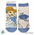 Meia Infantil Antiderrapante - Cinderela - Azul - 1 a 2 Anos - 1 unidade - Disney Original - Rizzo - Imagem 4