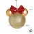 Bola de Natal - Minnie Mouse - Glitter e Lantejoulas - 10cm - 2 unidades - Disney Original - Rizzo - Imagem 3