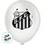 Balão Látex Redondo 9" Santos - 23cm - 25 unidades - Regina - Rizzo - Imagem 3