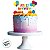 Kit Topo de Bolo - Feliz Aniversário - 6 unidades - Regina - Rizzo - Imagem 3
