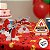 Decoração de Mesa - Festa Bombeiros - 20cm - 6 unidades - Regina - Rizzo - Imagem 3