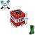 Caixa Cubo - Minecraft TNT - 7,5x7,5x7,5cm - 8 unidades - FestColor - Rizzo - Imagem 2