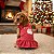 Roupa Para Pet - Vestido Vermelho com Papai Noel - 1 unidade - Rizzo - Imagem 1