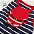 Roupa Para Pet - Azul Marinho Listrada Com Papai Noel - 1 unidade - Rizzo - Imagem 6