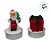 Velas Decorativa de Natal - Dupla Natalina Papai Noel e Presente - 6x5cm - 1 unidade - Rizzo - Imagem 2