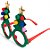 Óculos Decorativo de Natal - Árvore Decorada - 12x14x14,5cm - 1 unidade - Cromus - Rizzo - Imagem 2
