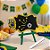 Lousa Decorativa em MDF Copa - Verde e Amarelo - 25x30cm - 1 unidade - Rizzo - Imagem 1