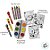 Kit Para Ler e Colorir Aquarela - Carros - 14 Itens - 1 unidade - Disney Original - Rizzo - Imagem 4