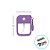 Frasco Spray Portátil Macaron Cartão com Capa de Silicone e Gancho - 50ml - Lilás - 1 unidade - Rizzo - Imagem 4