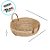 Cesta Decorativa Paracanas em Seagrass com Alça Clara - 34x34x10cm - 1 unidade - Rizzo - Imagem 2