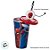 Copo de Plástico com Tampa e Canudo Pin Homem Aranha - 500ml - 1 unidade - Disney Original - Rizzo - Imagem 2