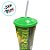 Copo com Tampa e Canudo - Brasil Copa do Mundo Verde - 700ml - 1 unidade - Rizzo - Imagem 3