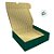 Caixa Retangular Tampa e Fundo - Royal Verde - 20x7x21cm - 5 unidades - Regina - Rizzo - Imagem 2