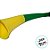 Corneta Vuvuzela Média - Brasil Copa do Mundo - 24cm - 1 unidade - Rizzo - Imagem 3
