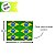 Adesivo Retangular - Bandeira do Brasil - Copa do Mundo - 6x12cm - 12 unidades - Rizzo - Imagem 2