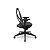 Cadeira de Escritório Presidente Tela BIX com Autocompensador - PLAXMETAL - Preta - Imagem 3
