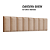 Kit 8 Módulos Adesivos Cabeceira Cama Queen 160x45cm - E-NOVA MÓVEIS - Imagem 5