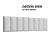 Kit 8 Módulos Adesivos Cabeceira Cama Queen 160x45cm - E-NOVA MÓVEIS - Imagem 8