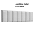 Kit 7 Módulos Adesivos Cabeceira Cama Casal 140x45cm - E-NOVA MÓVEIS - Imagem 8