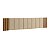 Kit 10 Módulos Estofados e 4 Módulos Ripados MDF Cama King - Imagem 4