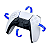 Controle sem fio Sony Dualsense PlayStation 5 PS5 Branco - Imagem 2