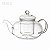 Chaleira Borosilicato com Infusor de Vidro Zahav 600ml - Imagem 1