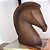 Escultura Cabeça de Cavalo em Poliresina 30x26cm - Imagem 2