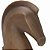 Escultura Cabeça de Cavalo em Poliresina 30x26cm - Imagem 4