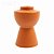Jogo de 2 Castiçais Caiçaras em Cerâmica Terracota. - Imagem 4