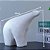 Escultura Urso em Poliresina Branco 30cm - Imagem 4