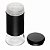 Jogo 6 Porta Temperos Versatile 135ml Preto em Vidro - Imagem 4