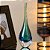 Vaso Mini Gota Murano Verde com Água-marinha 29cm - Imagem 2