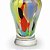 Vaso de Cristal Multicolorido Pequeno 15cm - Cá d’Oro - Imagem 5
