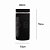 Pote para Mantimentos de Vidro e Metal Preto com Visor 900ml - Imagem 3