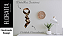 Decoração Escultura de Parede Abstrata em Aço Cor Cobre Exclusiva no Brasil para Casa, Quarto, Escritório, Comércio, Painéis, Hall de Entrada - Imagem 3