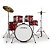 Bateria Turbo Jr. - Vermelha Sparkle - Imagem 1