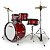 Bateria Turbo Jr. - Vermelha Sparkle - Imagem 2