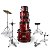 Bateria Turbo Jr. - Vermelha Sparkle - Imagem 7
