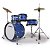 Bateria Turbo Jr. - Azul Sparkle - Imagem 2