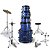 Bateria Turbo Jr. - Azul Sparkle - Imagem 7