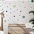 Adesivos de Parede Decorativo Bolinhas Coloridas Verde 100 unidades - Imagem 1