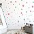 Adesivos de Parede Decorativo Bolinhas Coloridas Rosa - Cinza - Verde 100 unidades - Imagem 1