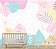 Papel de Parede Adesivo Floral Baby Color Infantil M² - Imagem 4