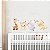 Adesivo Decorativo Safari Zoo Baby 110x40cm - Imagem 3