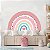 Adesivo Parede Arco Íris Rainbow Colors Pastel 150x90cm Baby - Imagem 1