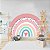 Adesivo Parede Arco Íris Rainbow Colors Pastel 150x90cm Baby - Imagem 2
